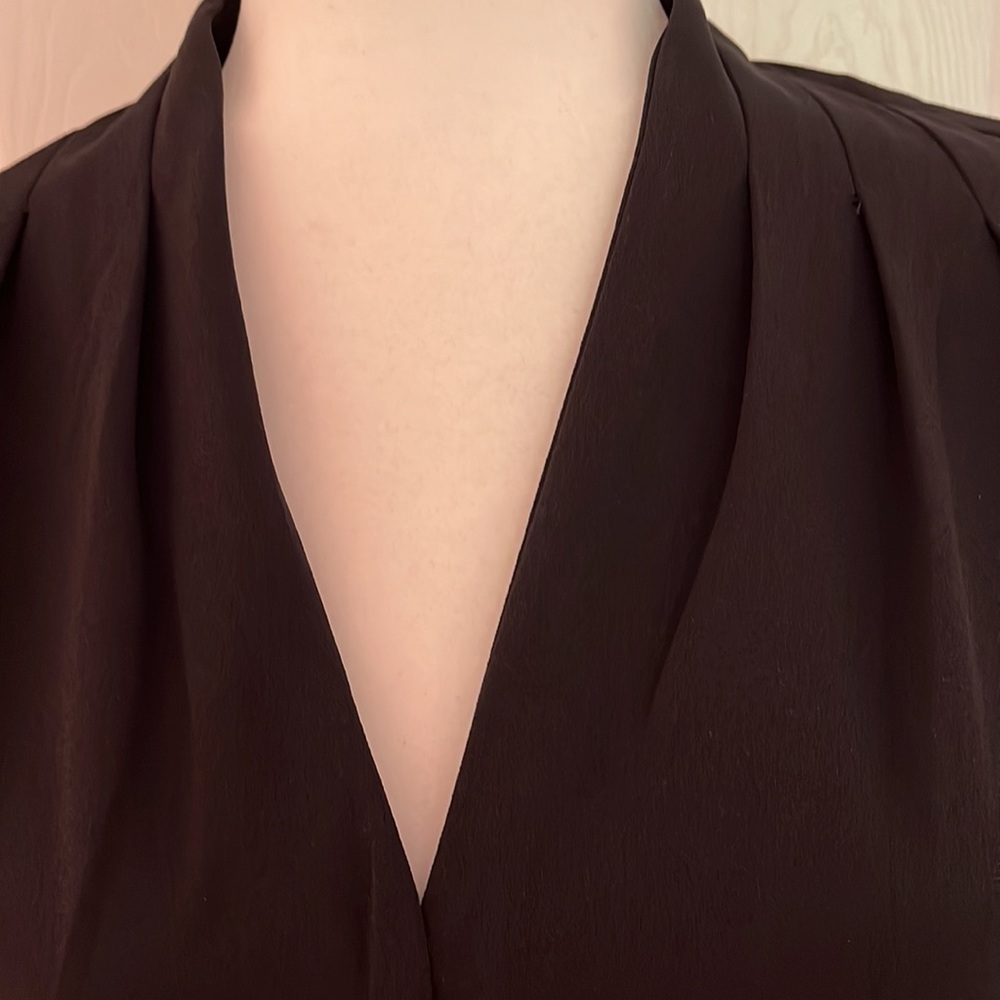 Ann Taylor Factory V-neck Blouse - Picture 2 of 8